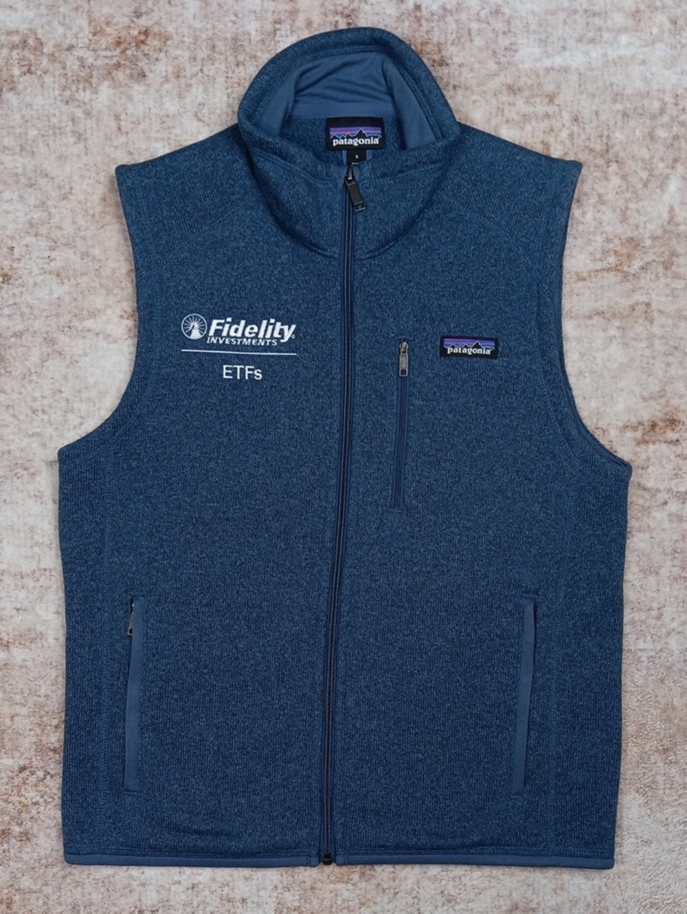 Patagonia Better Sweater Blue Vest Mens Size Small